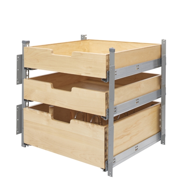 Rev-A-Shelf- Base Cabinet Pullout Adjustable Shelf System - full pic 