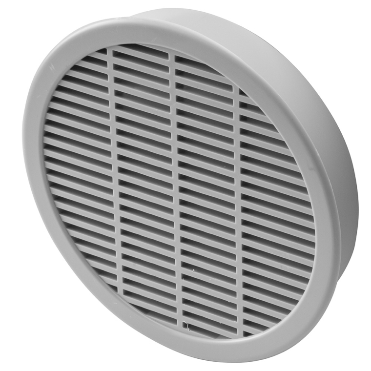Round Vent Grill, Fits 4'' Hole - full pic 