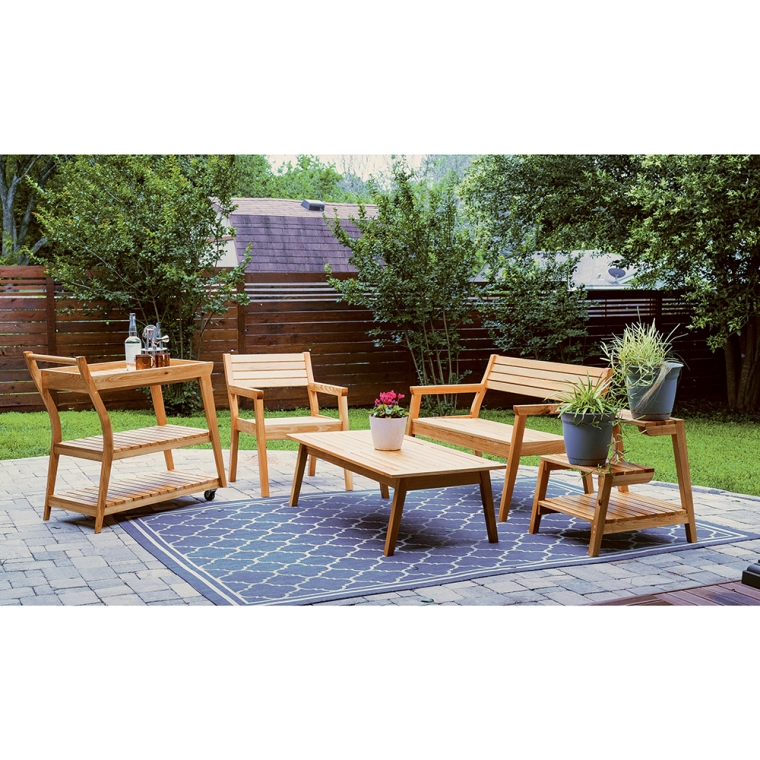 Rockler Modern Patio Love Seat Plan with Templates - full pic 