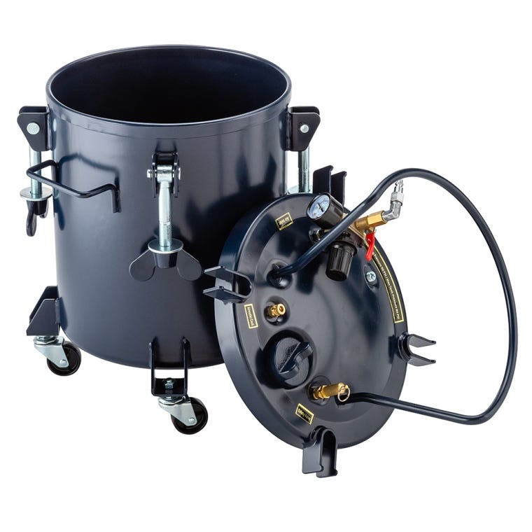 California Air Tools 365CR  5-Gallon Pressure Pot for Casting - full pic 