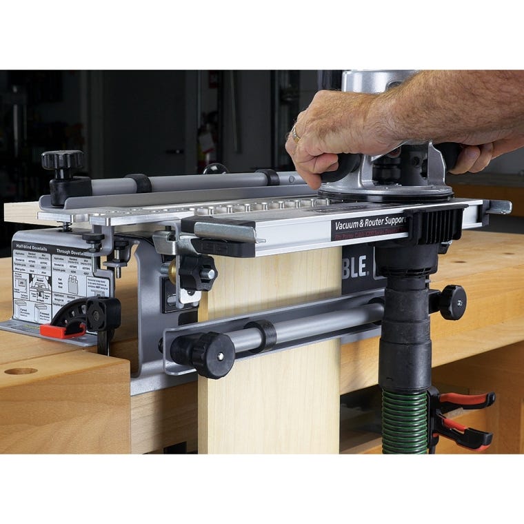 VRS1200 Vacuum & Router Support for 4200 Series Porter-Cable Dovetail Jigs - full pic 