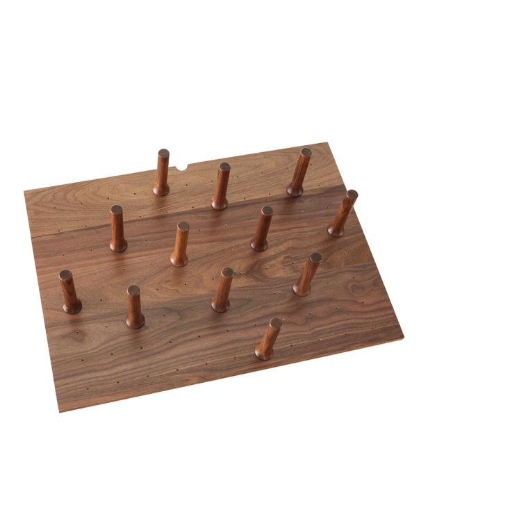 Rev-A-Shelf- Cut-To-Size Insert Peg System for Drawers - Walnut - full pic 