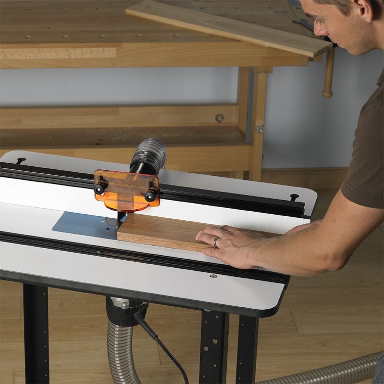 Rockler Phenolic Router Table with Pro Fence and Rock-Steady Stand - full pic 
