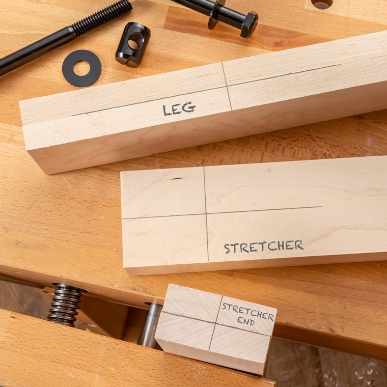 Rockler Heavy-Duty Cross Dowel Drilling Jig - full pic 