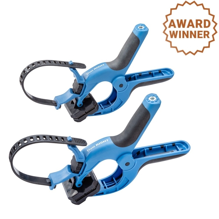 Dust Right 2-1/2'' Clamping Hose Holders, 2-pack - main pic