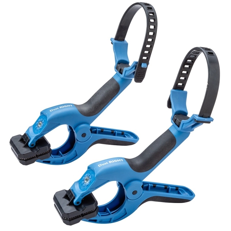Dust Right 2-1/2'' Clamping Hose Holders, 2-pack - full pic 