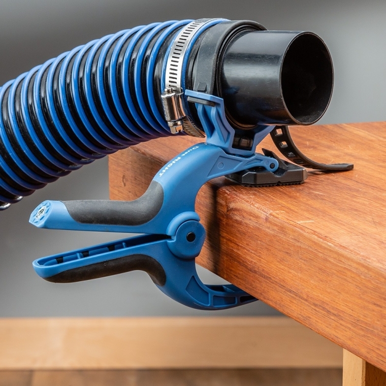 Dust Right 2-1/2'' Clamping Hose Holders, 2-pack - full pic 