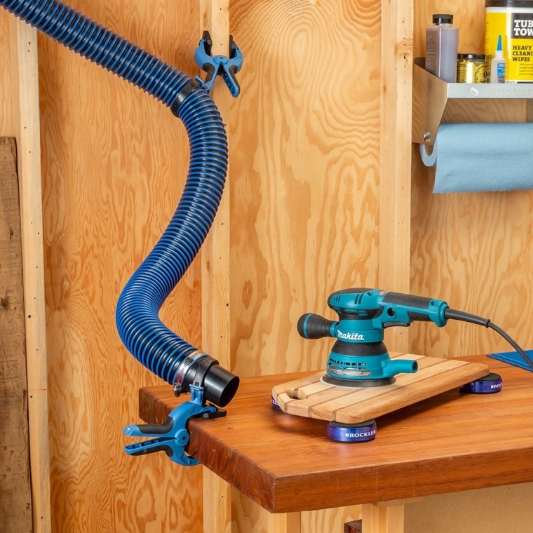 Dust Right 2-1/2'' Clamping Hose Holders, 2-pack - full pic 