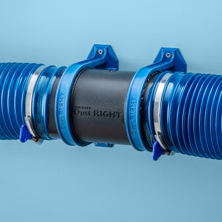 Dust Right Ready-Mount 4'' Hose Splice - full pic 