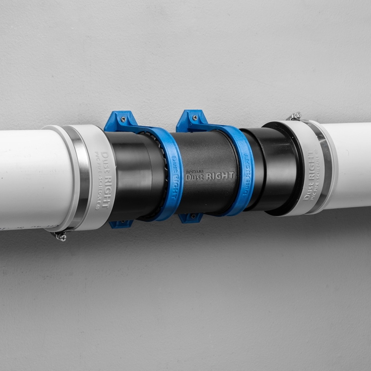 Dust Right Ready-Mount 4'' Hose Splice - full pic 