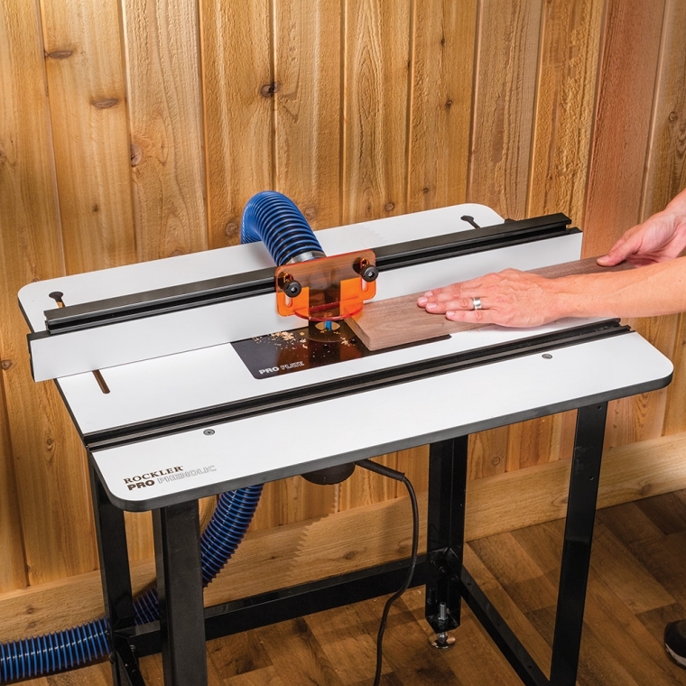 Rockler HPL Router Table with Pro Fence and Rock-Steady Stand - full pic 