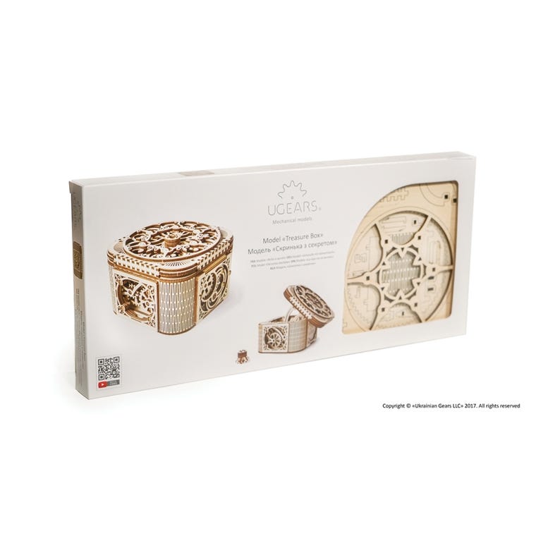 UGears Treasure Box - full pic 