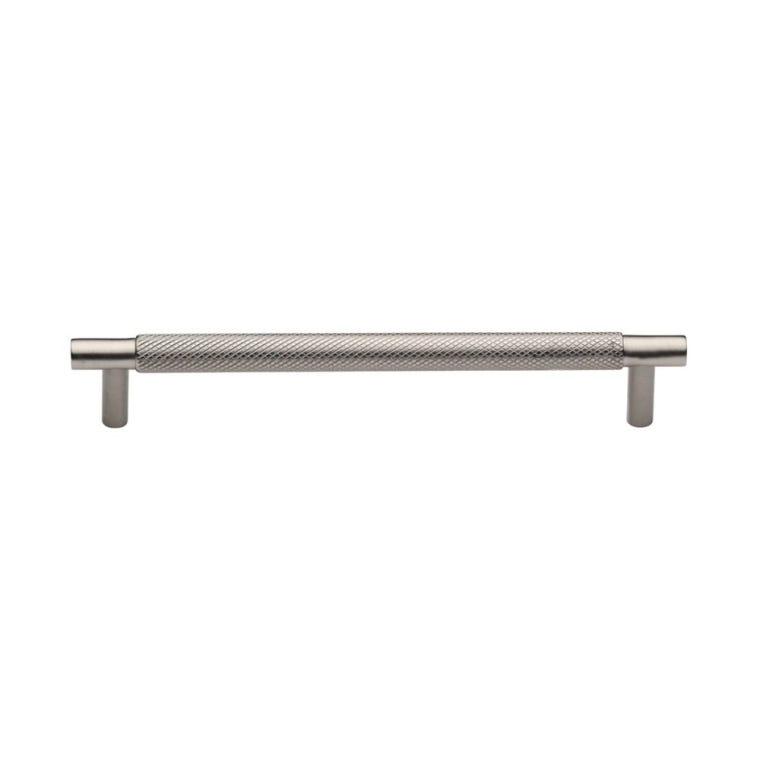 9''  Bern Knurled Cabinet Pull, Satin Nickel - main pic