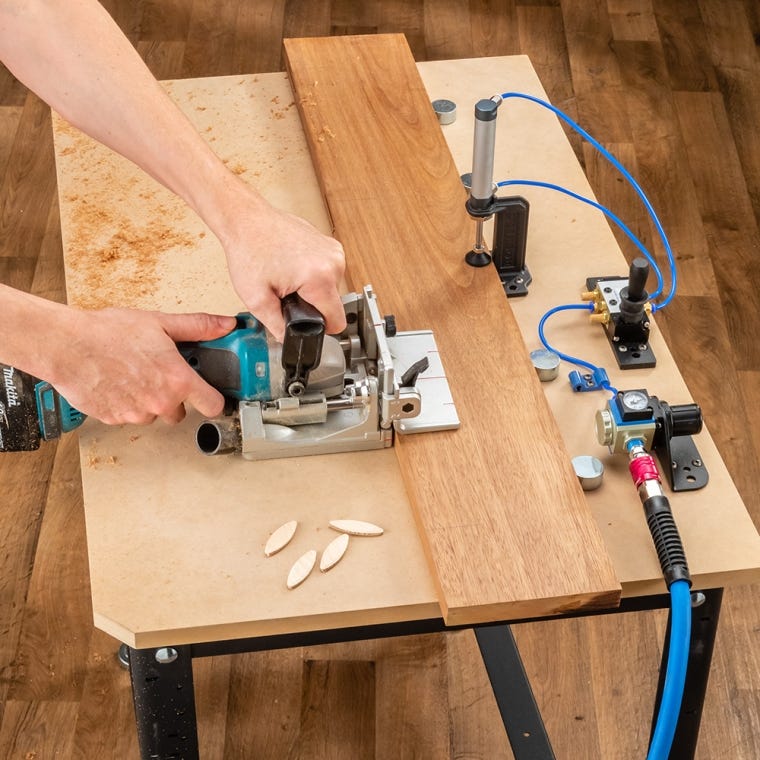 Rockler Pneumatic Clamping System - full pic 