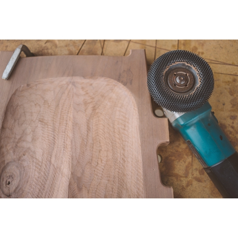 Kutzall Extreme - 4-1/2'' Shaping Dish, 7/8'' Bore, Coarse - full pic 