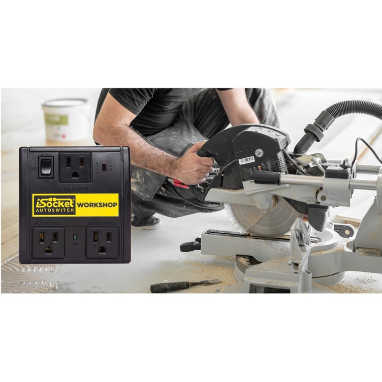 i-Socket Autoswitch Workshop Tool and Vacuum Switch - full pic 