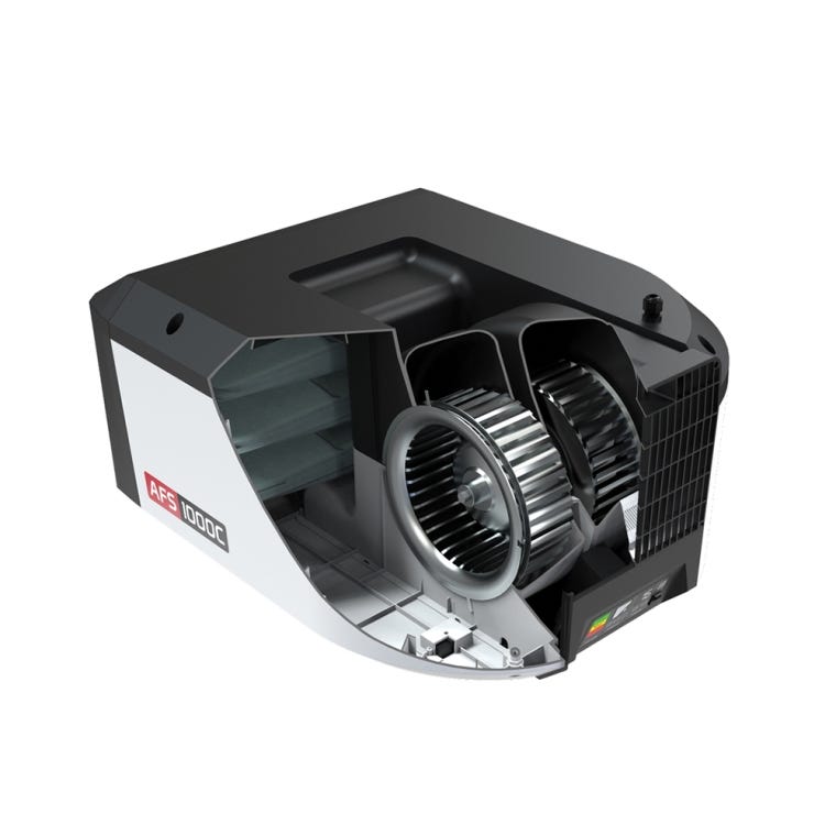Jet Air Filtration System AFS-1000C, 1000 CFM - full pic 