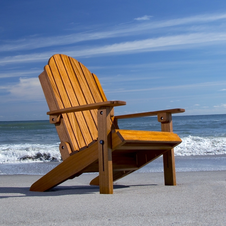Rockler Folding Adirondack Chair Plan with Templates - full pic 