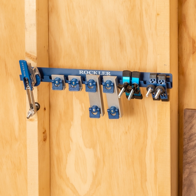 Rockler T-Track Accessory Storage Rack - full pic 