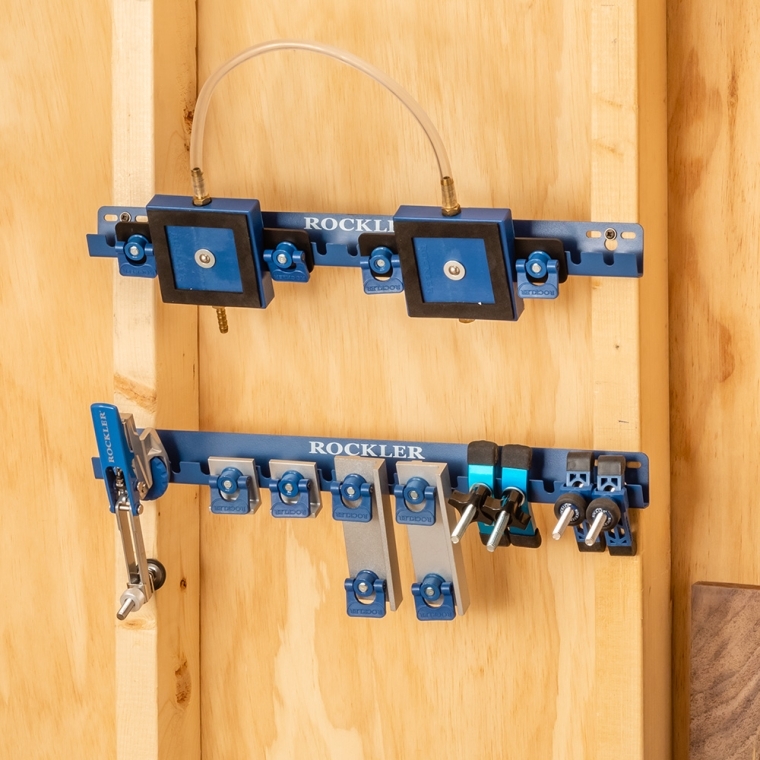 Rockler T-Track Accessory Storage Rack - full pic 
