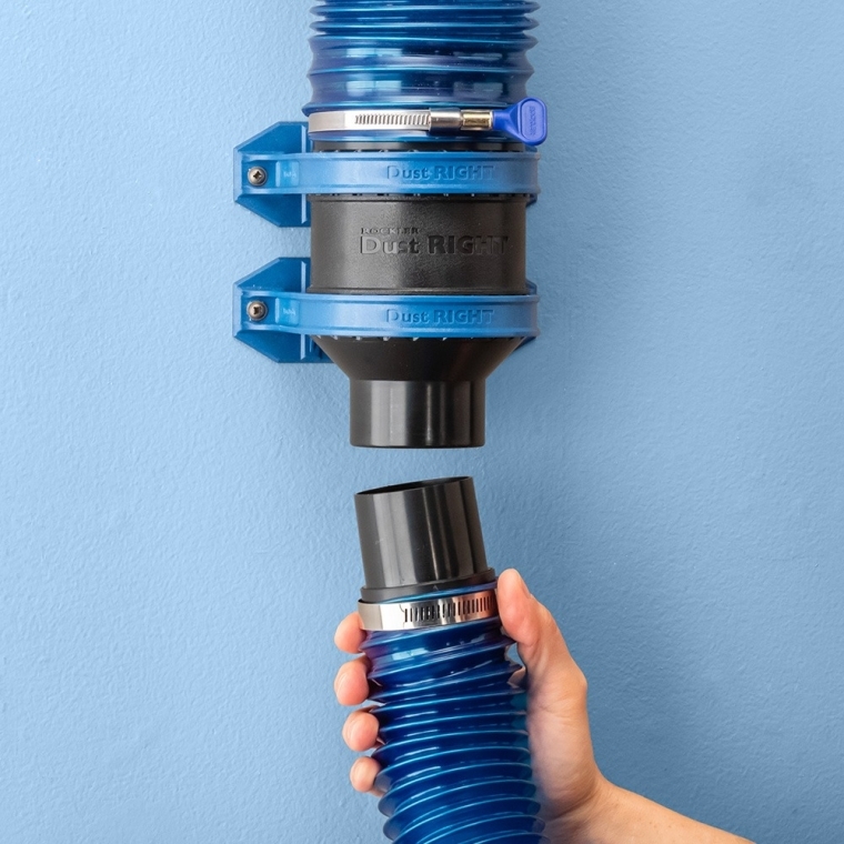 Dust Right Ready-Mount 4'' to 2-1/2'' Fitting - full pic 