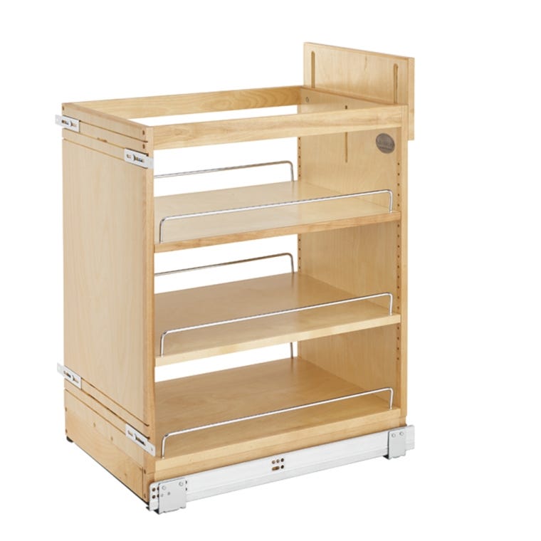 Rev-A-Shelf- Base Cabinet Pullout Organizer with Blumotion Soft-Close - full pic 