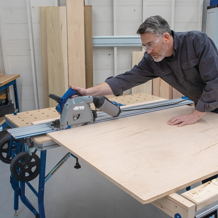 Kreg ACS Plunge Saw + Guide Kit - full pic 