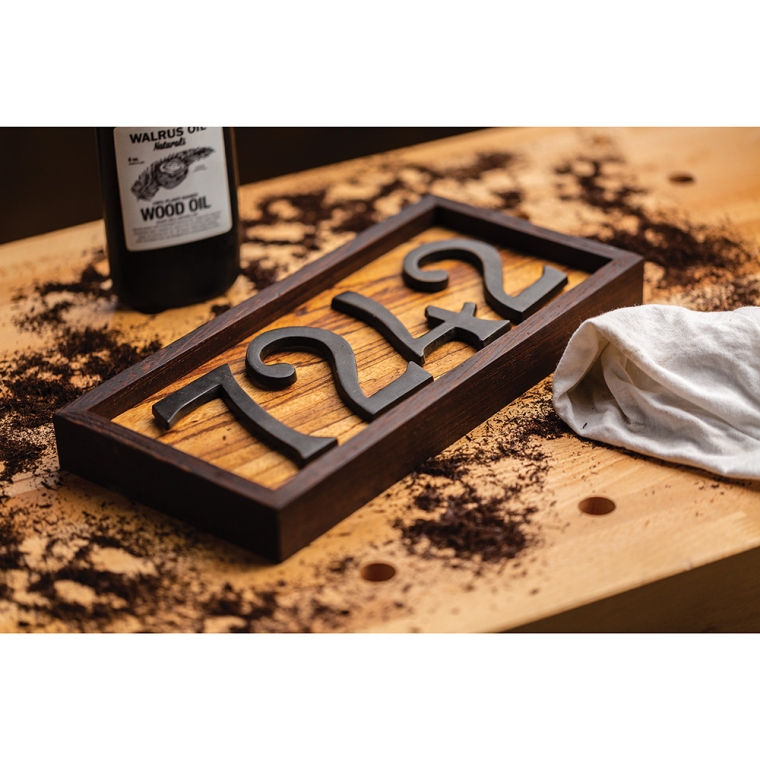  4'' Solid Bronze House Number, 2 - full pic 