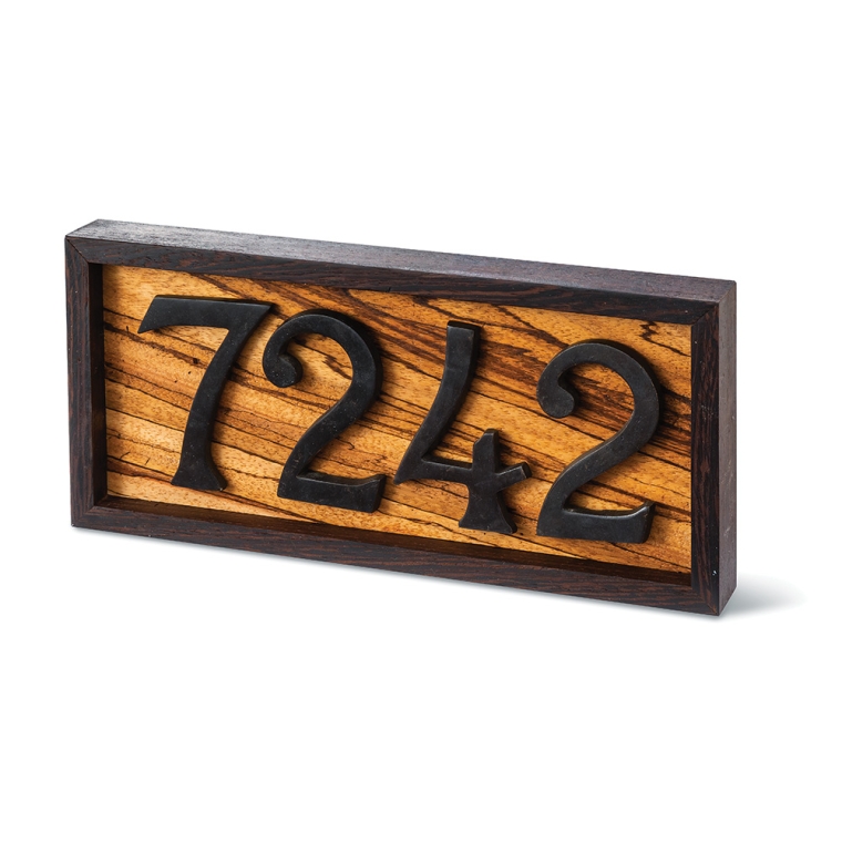  4'' Solid Bronze House Number, 2 - full pic 