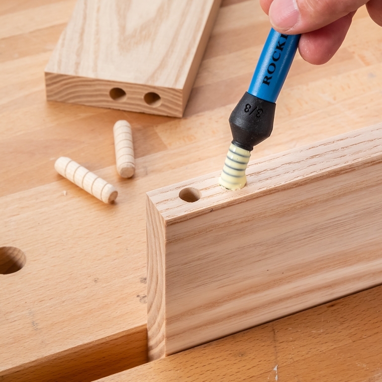 Rockler Silicone Glue Brush Set for Dowel Joinery - full pic 
