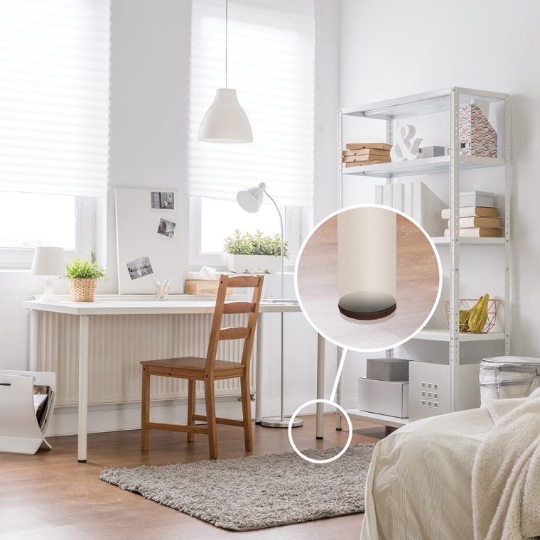 2'' Round GorillaPads Non-Slip Furniture Pads, 8-Pack - full pic 