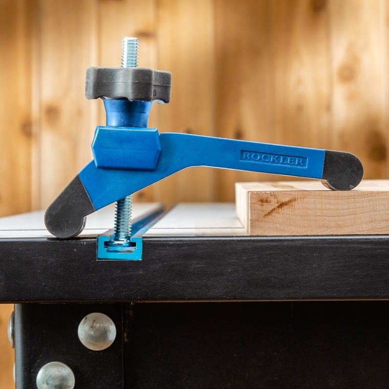 Rockler Bit-Saver Hold Down Clamps, 5-1/2''L x 1-1/4''W, 2-Pack - full pic 