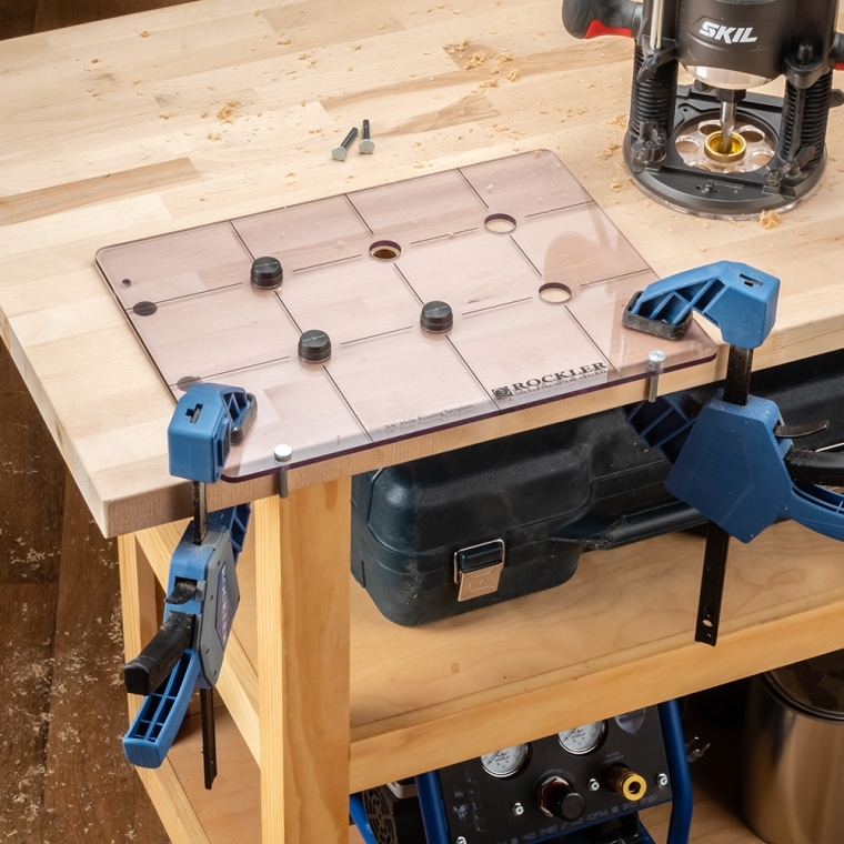 Rockler Dog Hole Routing Template - full pic 