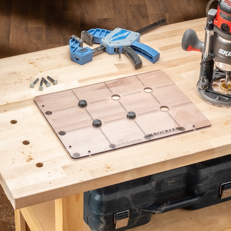 Rockler Dog Hole Routing Template - full pic 