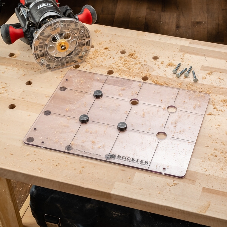 Rockler Dog Hole Routing Template - full pic 