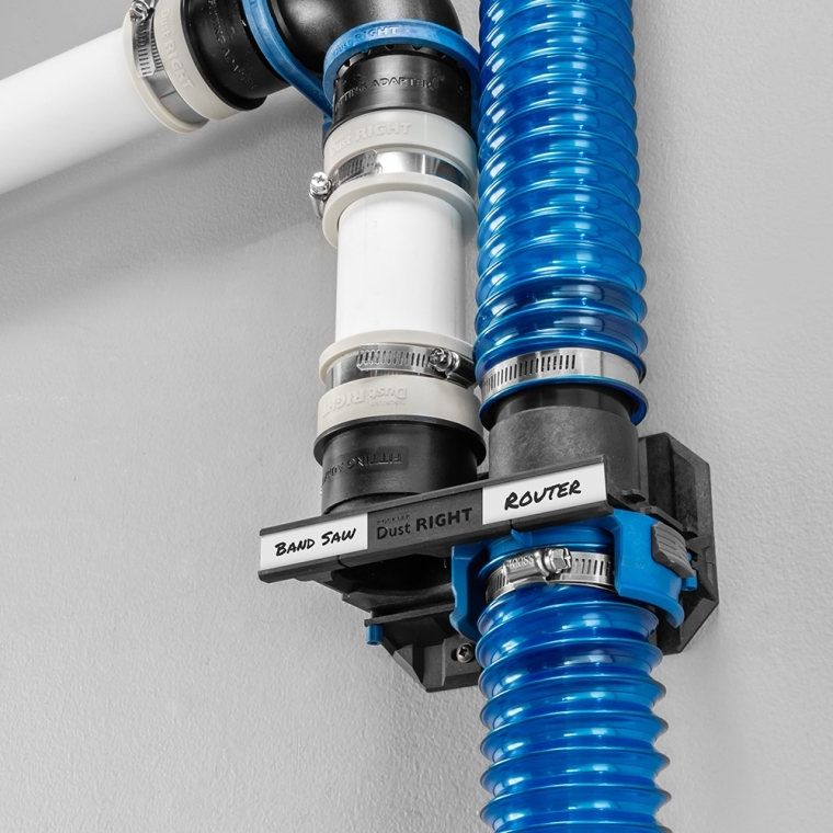 Dust Right 2-1/2'' Dust Collection Manifold - full pic 