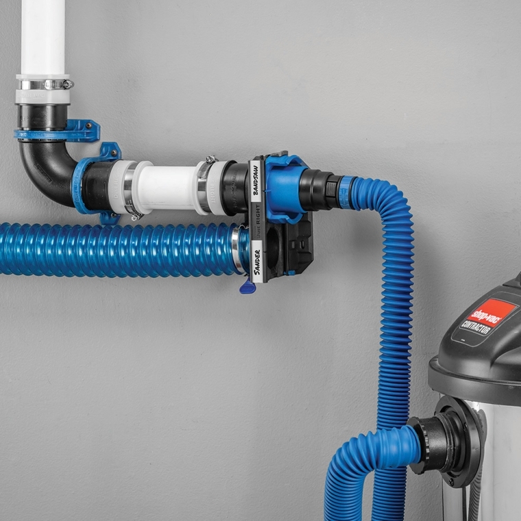 Dust Right 2-1/2'' Dust Collection Manifold - full pic 