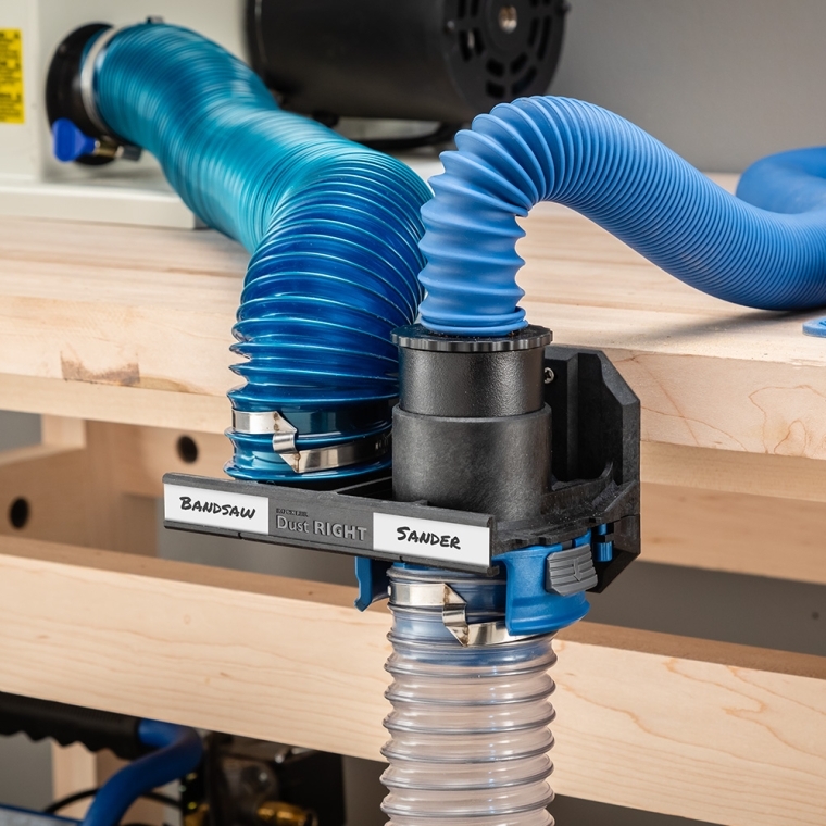 Dust Right 2-1/2'' Dust Collection Manifold - full pic 