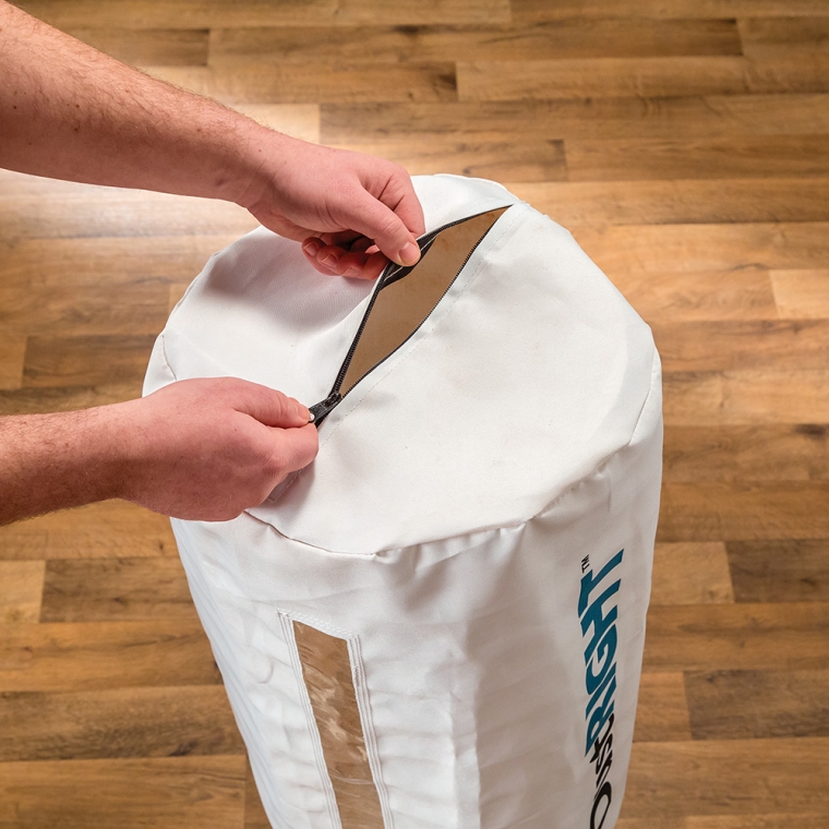 Replacement 30-Micron Bag for Dust Right 1250 CFM Wall-Mount Dust Collector - full pic 