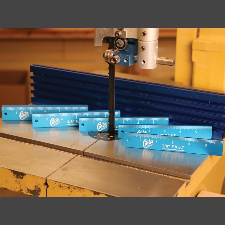 Carter FAST Bandsaw Fence Setup Bars - full pic 