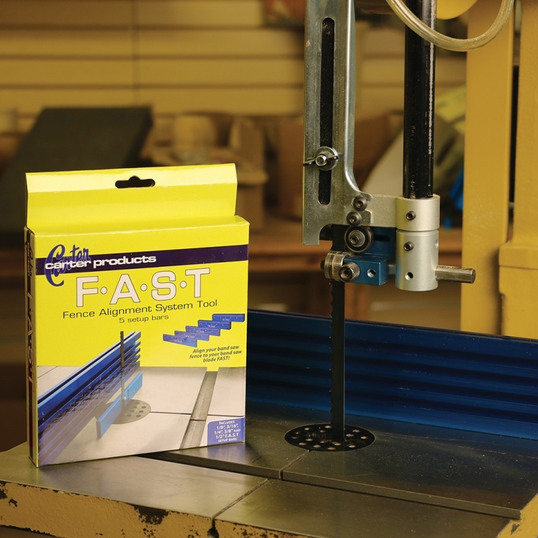 Carter FAST Bandsaw Fence Setup Bars - full pic 
