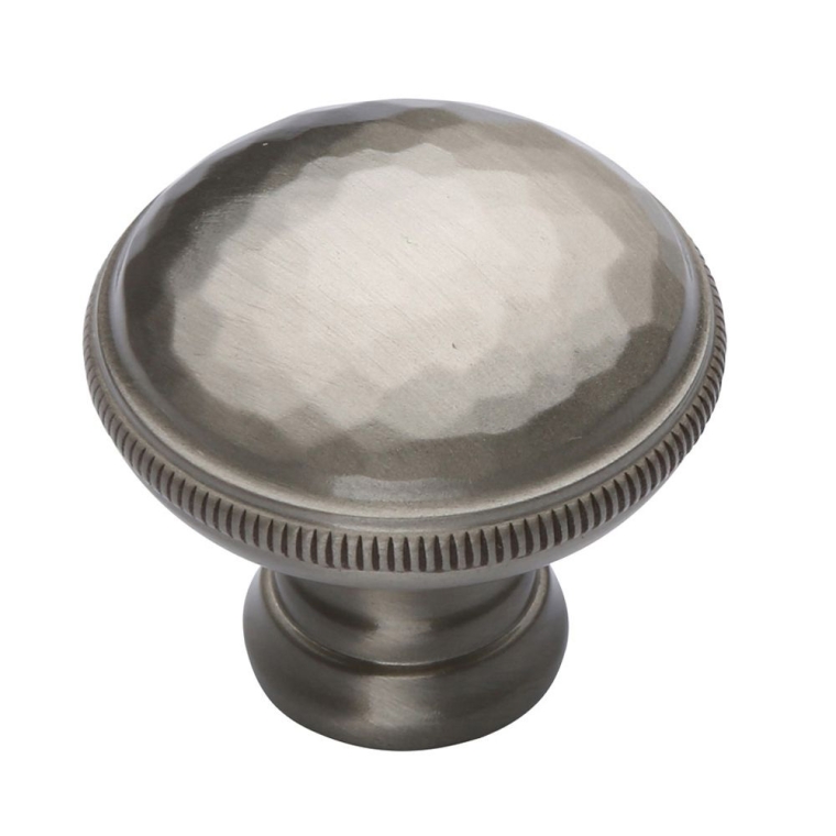 Hammered Cabinet Knob - full pic 