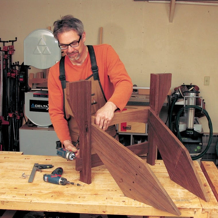 Rockler Westport Adirondack Chair Plan with Cardboard Templates - full pic 