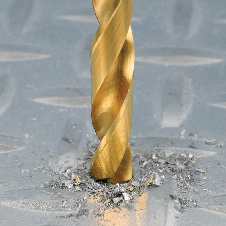 Montana 4-Piece Titanium-Coated Drill Bit Set - full pic 
