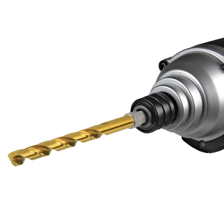 Montana 4-Piece Titanium-Coated Drill Bit Set - full pic 