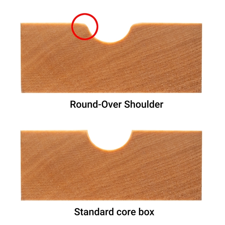 Rockler Rounded-Shoulder Juice Groove Router Bit - full pic 