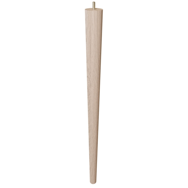 24'' Unfinished Tapered Turned Legs - full pic 