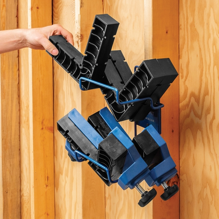 Rockler Clamp-It Storage Bracket - full pic 