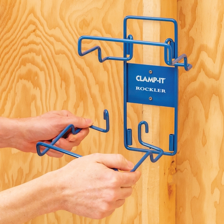 Rockler Clamp-It Storage Bracket - full pic 