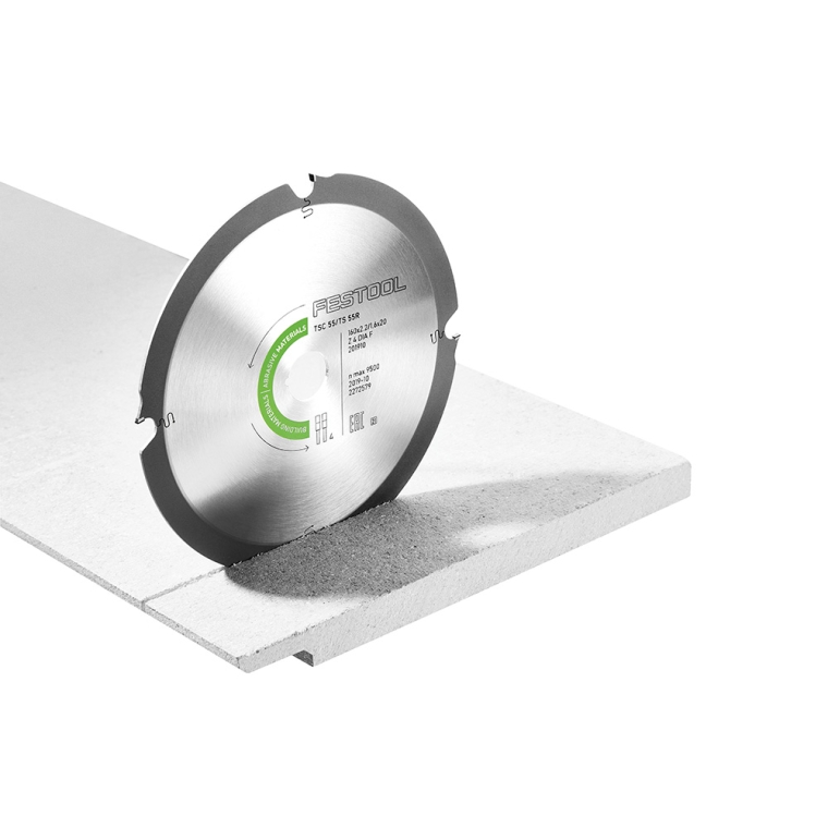 Festool 4-Tooth Diamond Saw Blade for Abrasive Materials, TSC 55 K (205564) - full pic 